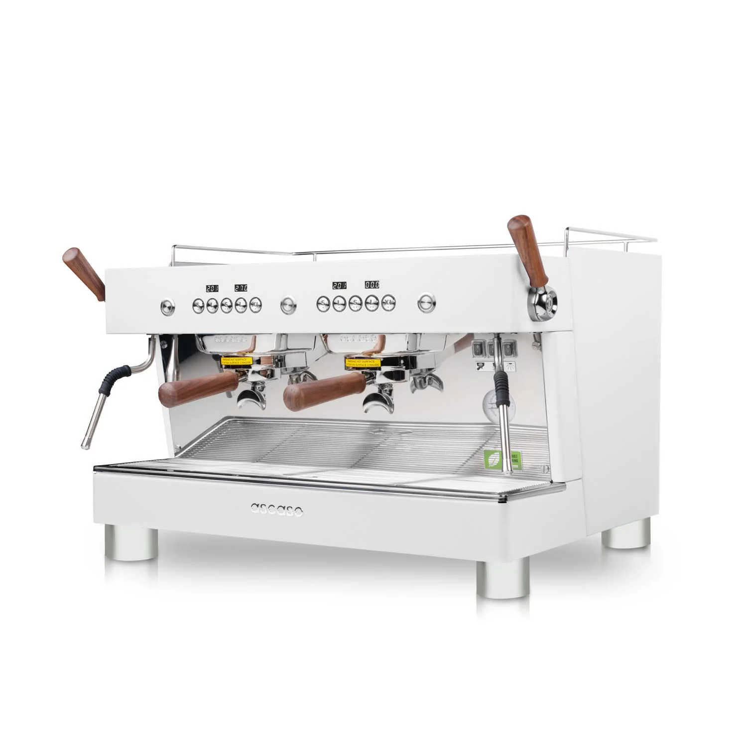 Barista T Plus, Automatic 2 Group Espresso Machine, with Thermodynamic Technology (White) - Image 5