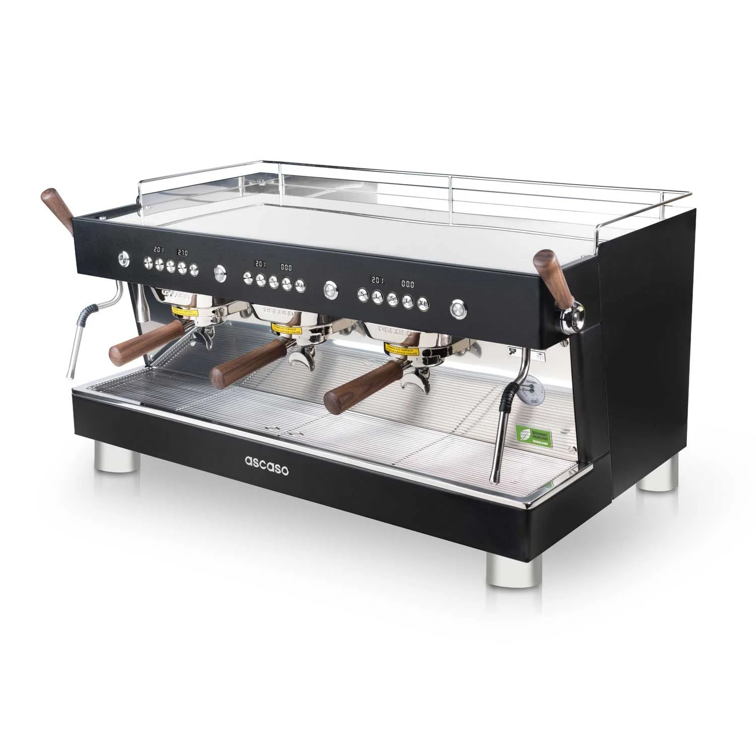 Barista T Plus, Automatic 3 Group Espresso Machine, with Thermodynamic Technology (Black) - Image 5