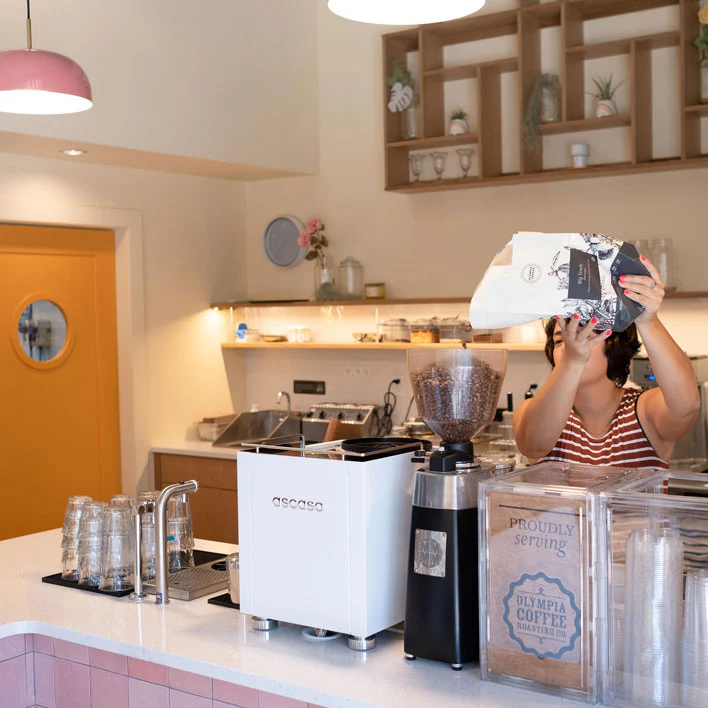 Baby T Plus, Automatic 1 Group Espresso Machine, with Thermodynamic Technology, 120V (White) - Image 6