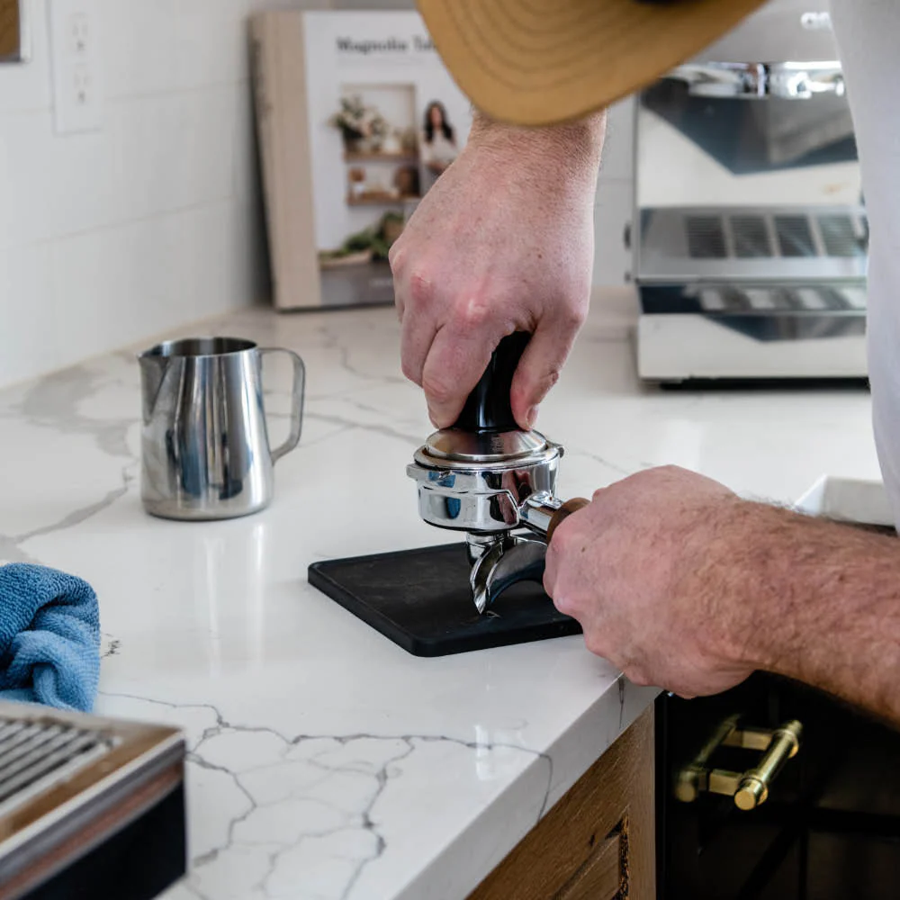 Refurbished Steel DUO PID, Programmable Espresso Machine w/ Volumetric Controls, Dual Thermoblock, 120V (White) - Image 3