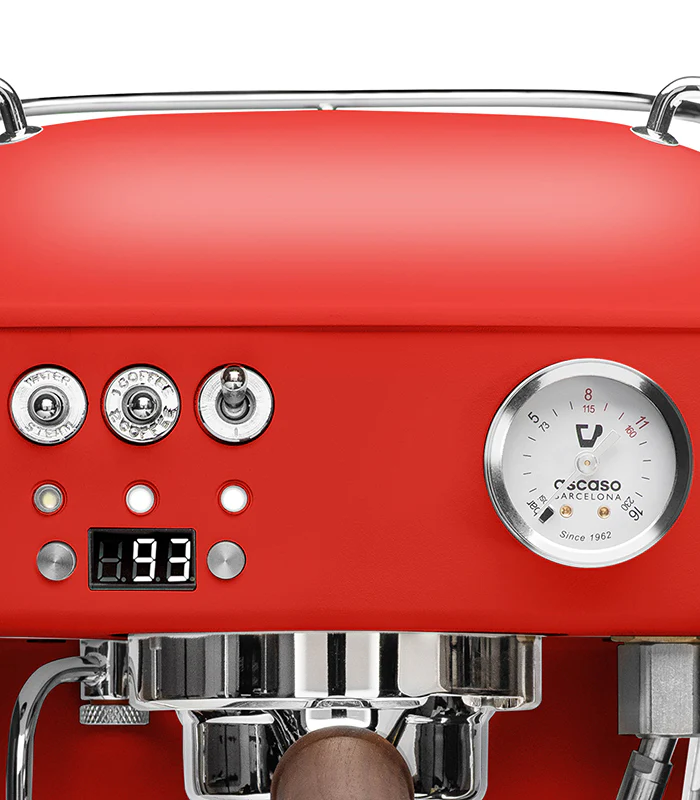 Dream PID, Programmable Home Espresso Machine w/ Volumetric Controls, 120V (Love Red) - Image 4