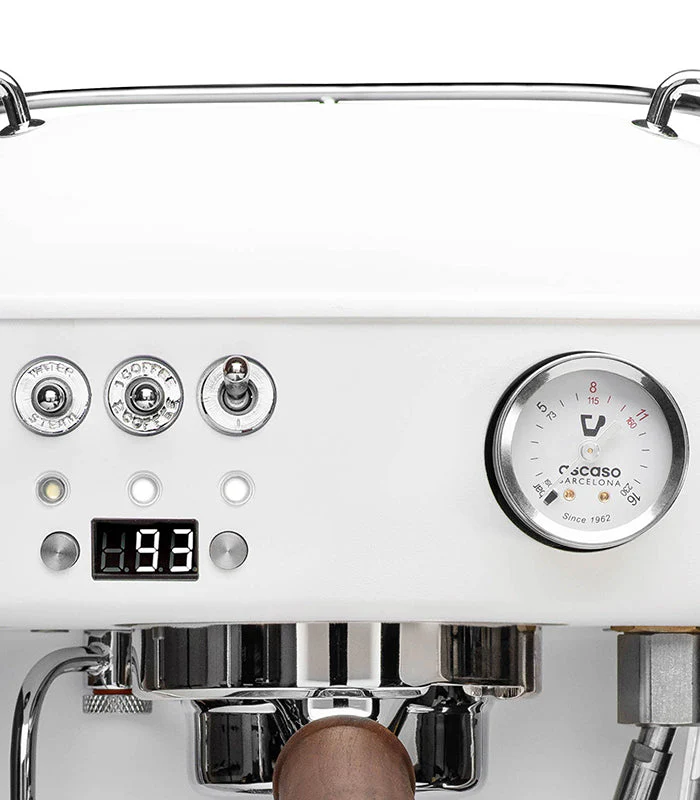 Refurbished Dream PID, Programmable Home Espresso Machine w/ Volumetric Controls, 120V (Cloud White) - Image 5