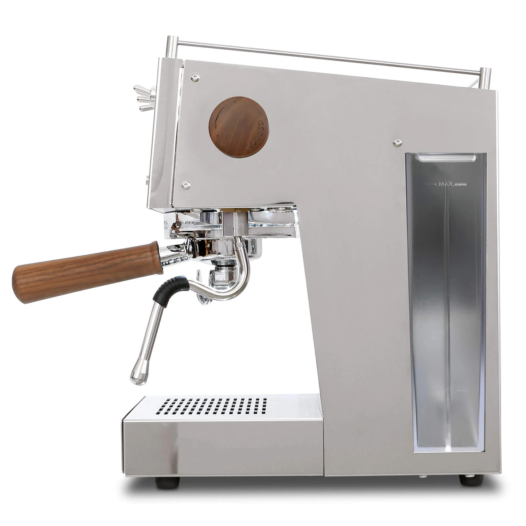 Refurbished Steel UNO PID, Programmable Espresso Machine w/Volumetric Controls, Single Thermoblock, 120V (Inox) - Image 3